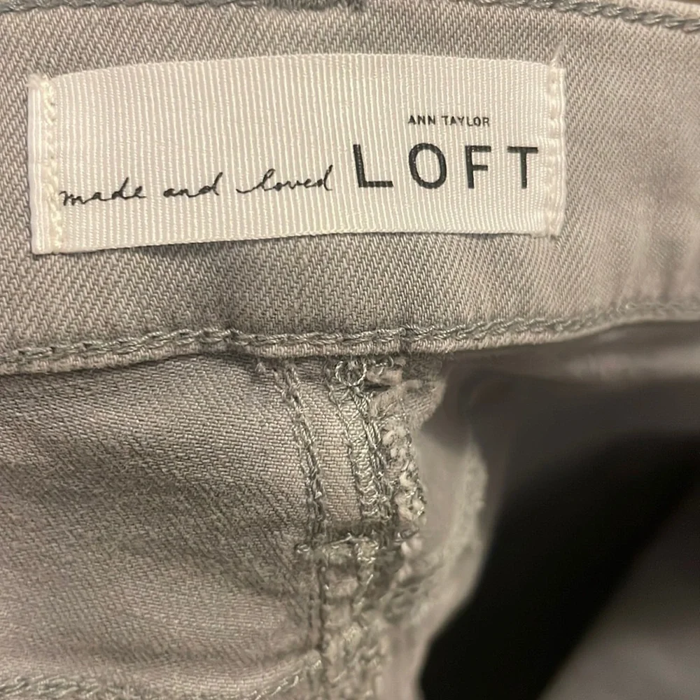 Ann Taylor Loft Women’s Crop Skinny Jeans Size 4 - Picture 3 of 10